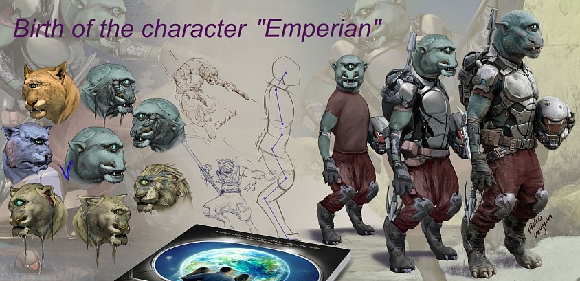 How a character is created